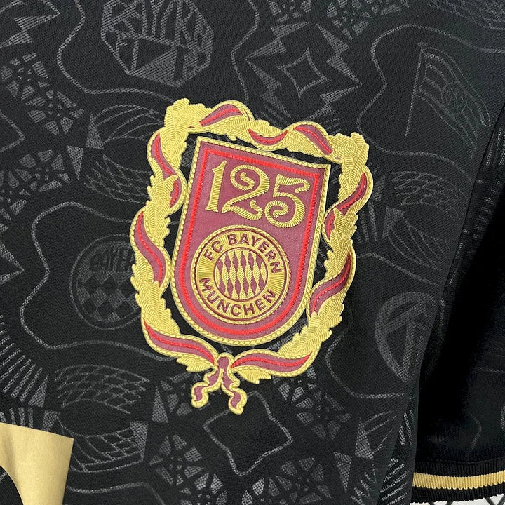 Maillot Bayern Munich Noir 125 ans 2025/2026