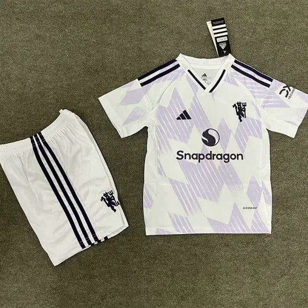 Kit Enfant Manchester United Extérieur 2025/2026