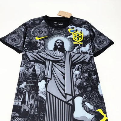 Maillot Brésil Concept Noir 2024/2025