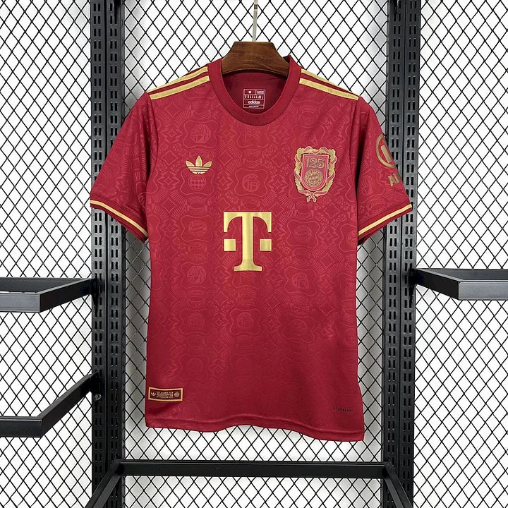 Maillot Bayern Munich Rouge 125 ans 2025/2026
