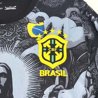 Maillot Brésil Concept Noir 2024/2025