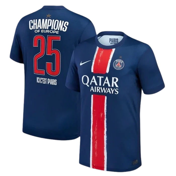 Maillot PSG Domicile 2024/2025 – Spécial LDC CHAMPIONS « ⭐️ »
