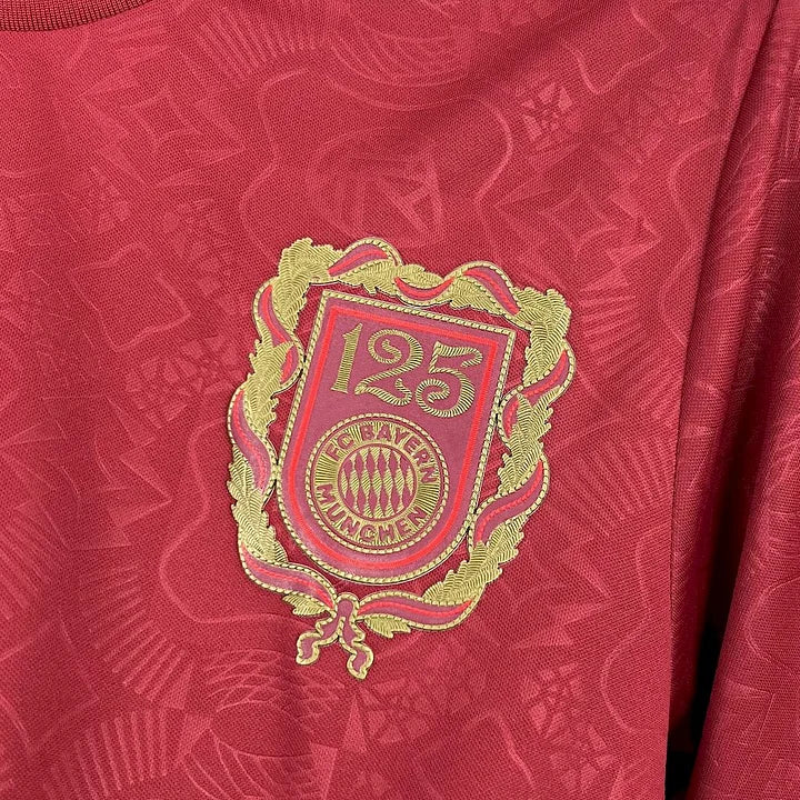 Maillot Bayern Munich Rouge 125 ans 2025/2026