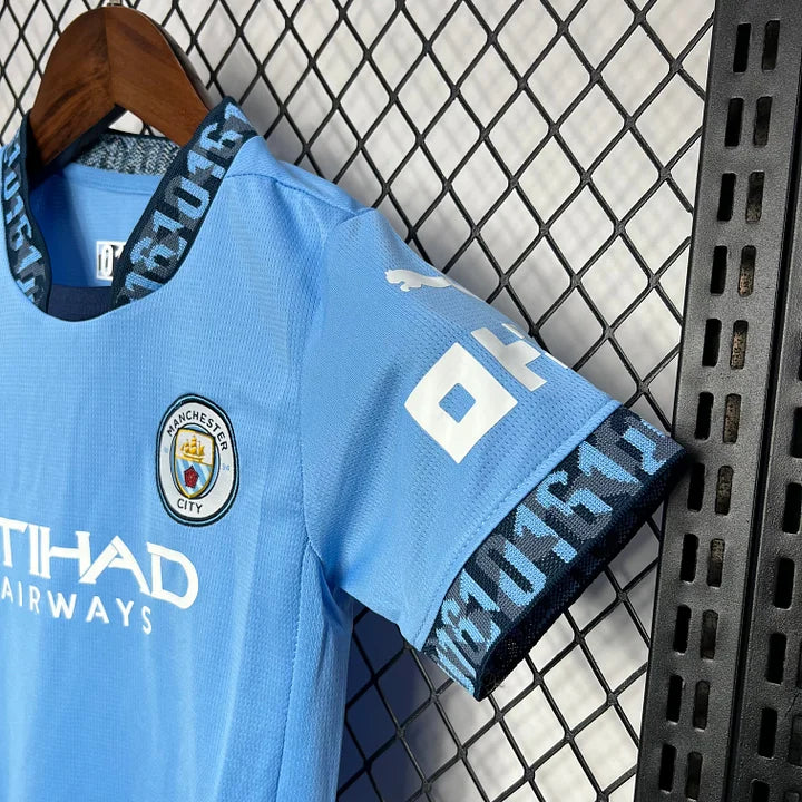 Kit Enfant Manchester City Domicile 2024/2025