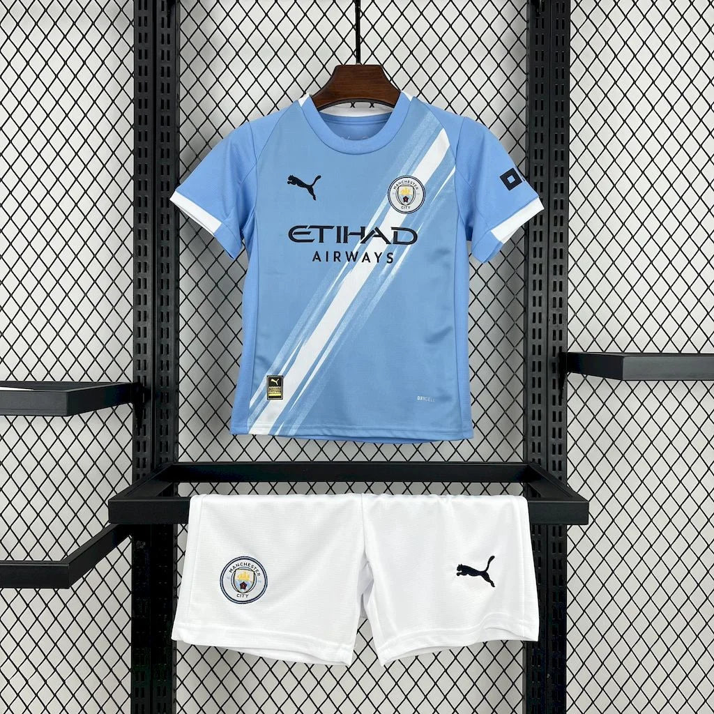 Kit Enfant Manchester City Domicile 2025/2026