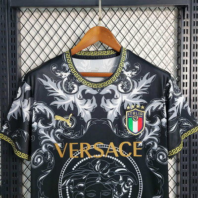 Maillot Italie Concept Versace Noir 2023/2024