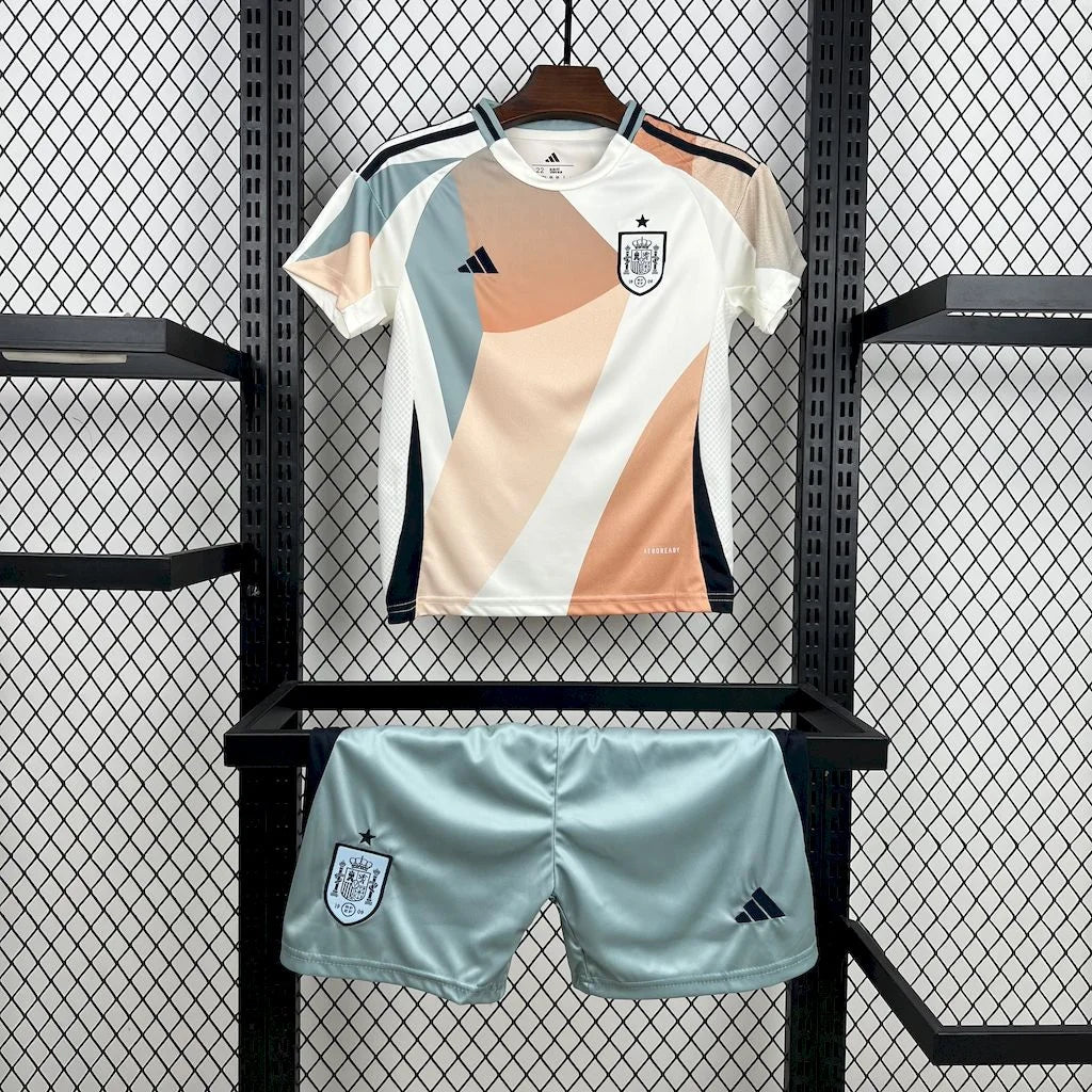 Kit Enfant Espagne Extérieur 2025/2026