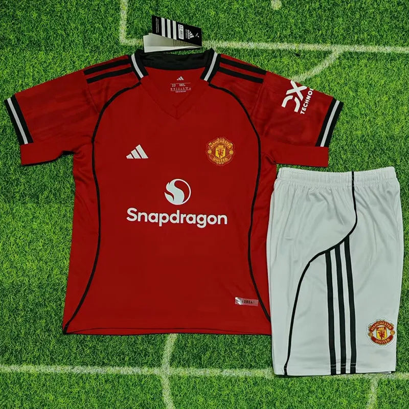 Kit Enfant Manchester United Domicile 2025/2026